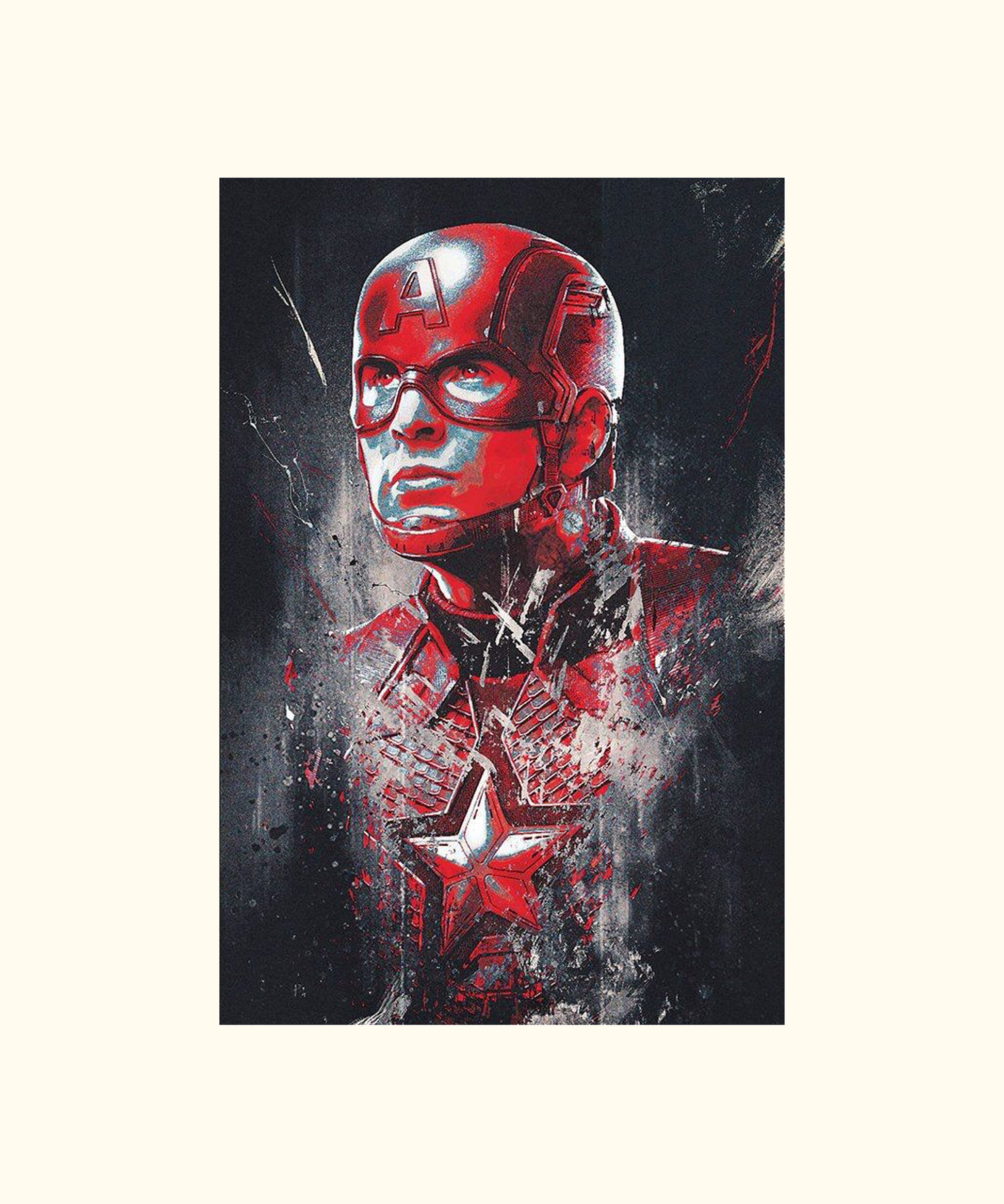 Captain America Postcard