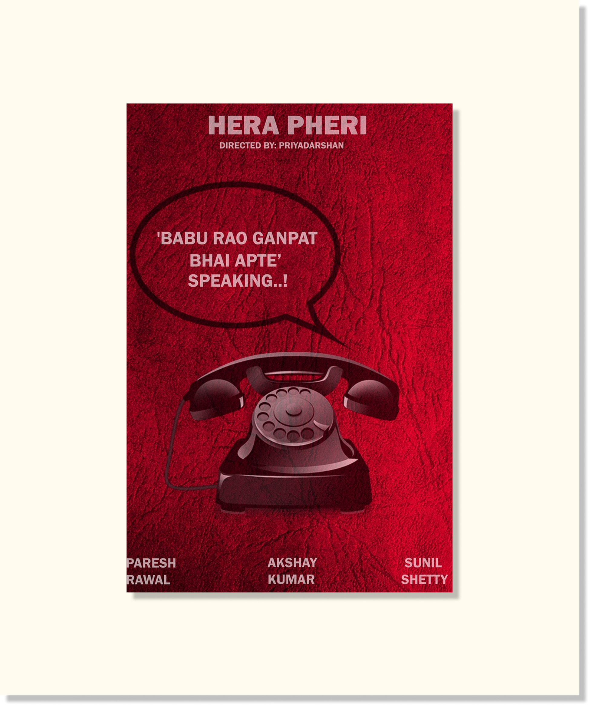 Hera Pheri Postcard
