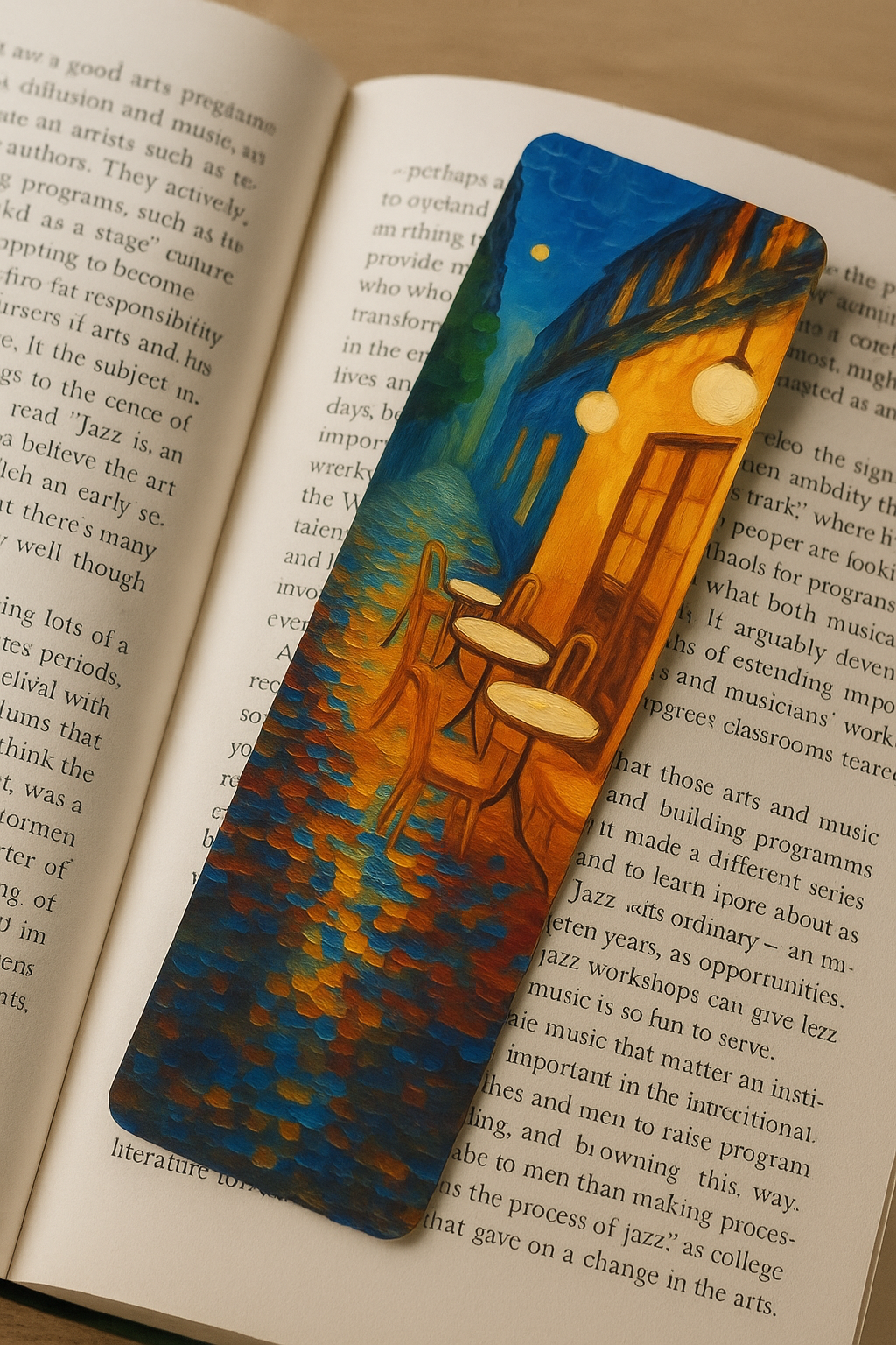 Cafe Terrace Bookmark